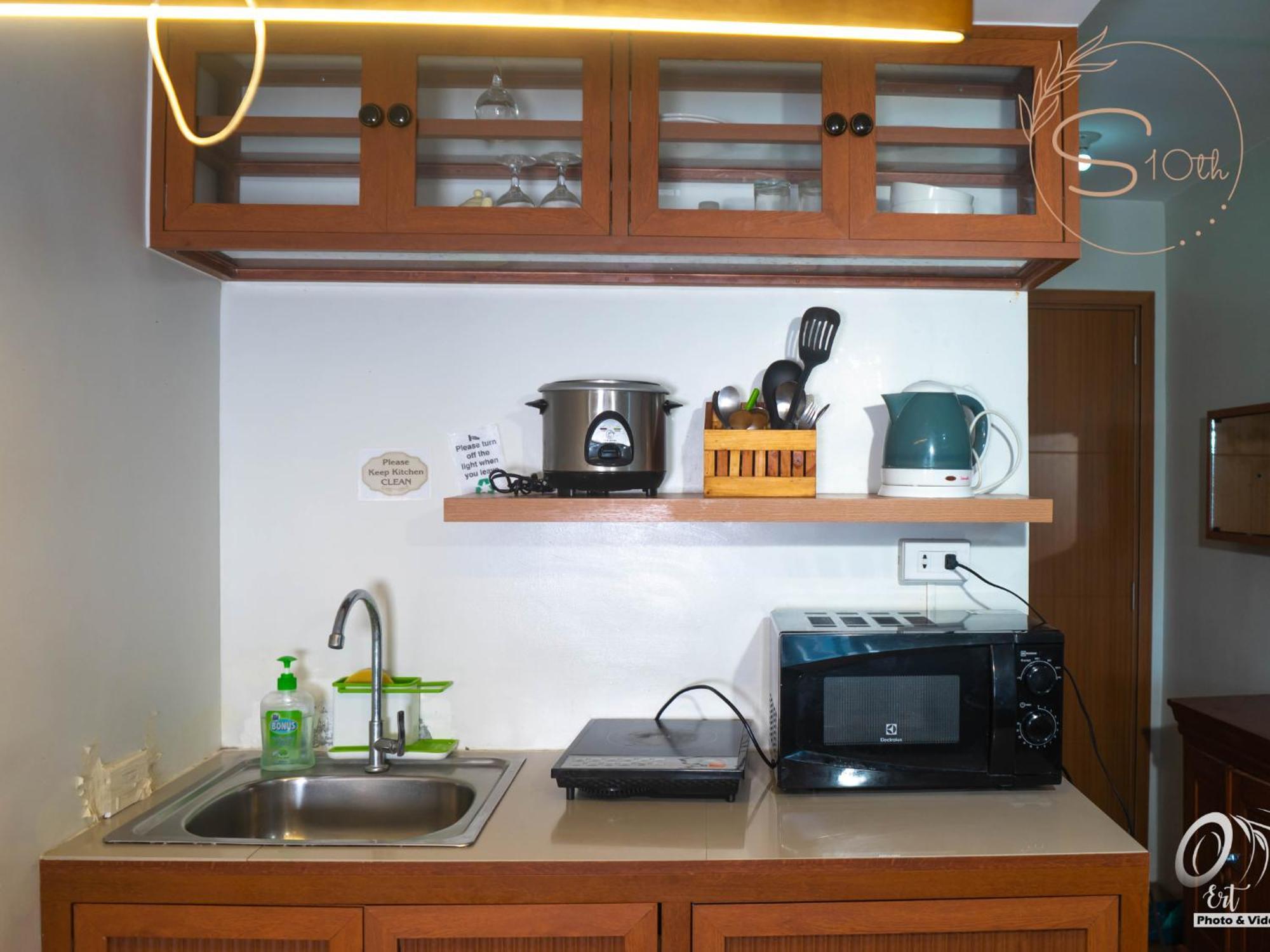 Apartemen studio 24 m² dengan 1 kamar mandi pribadi di Magallanes Drive Tagaytay City Bagian luar foto